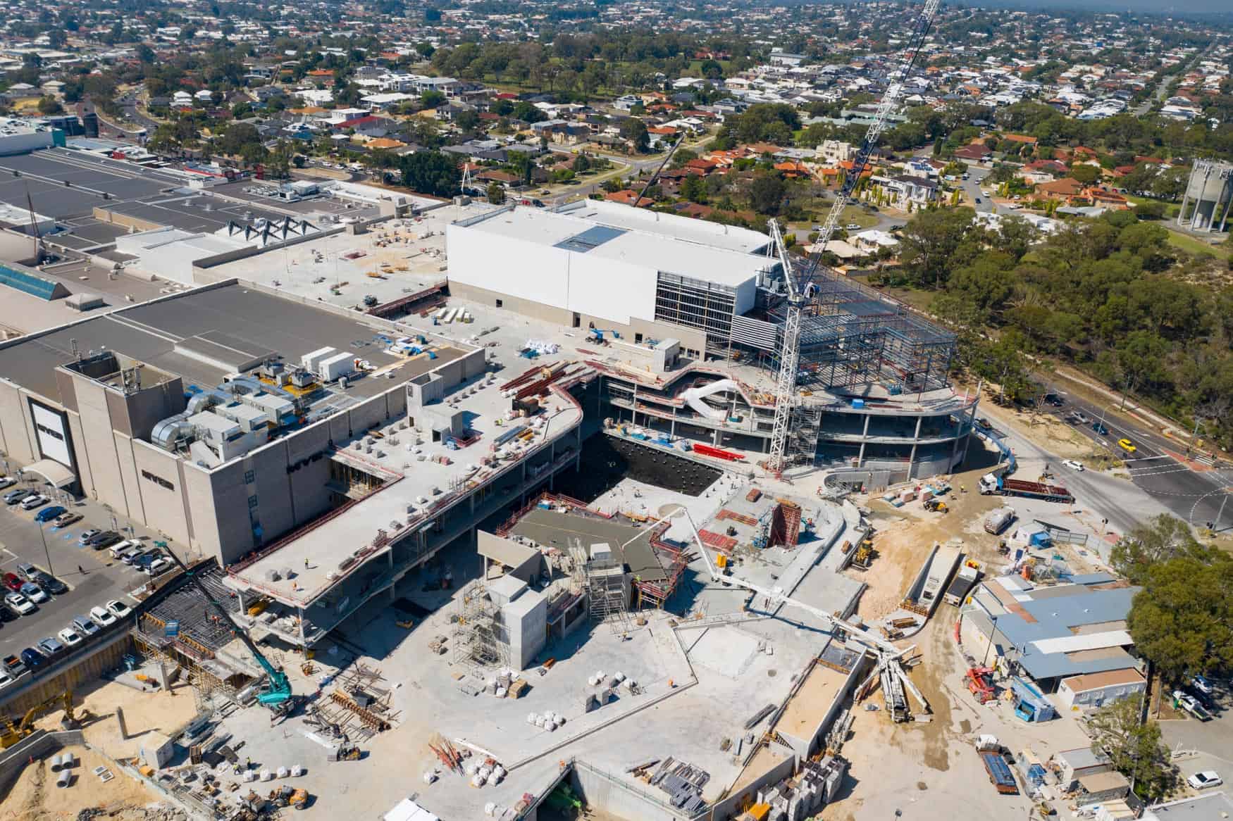 Karrinyup Shopping Centre Expansion Construction